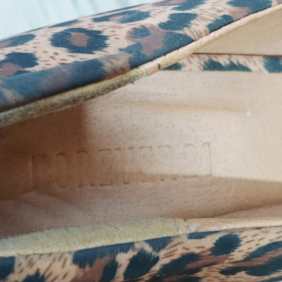 Forever 21 leopard print ultra high heels - Picture 7 of 7